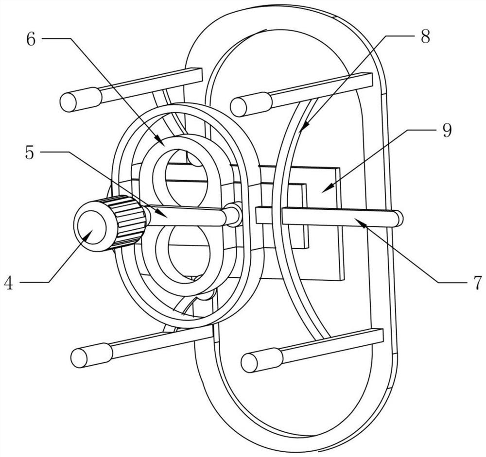 A device for opening holes in a grid cover plate