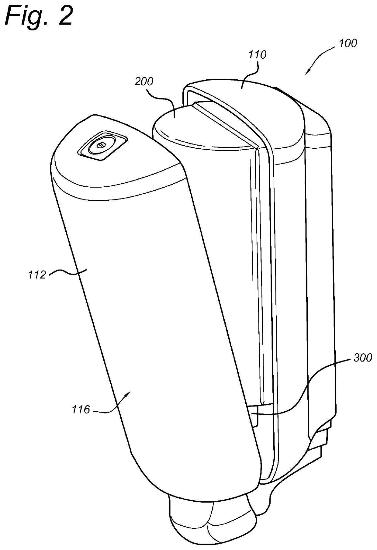 Plastomer spring with captive valve