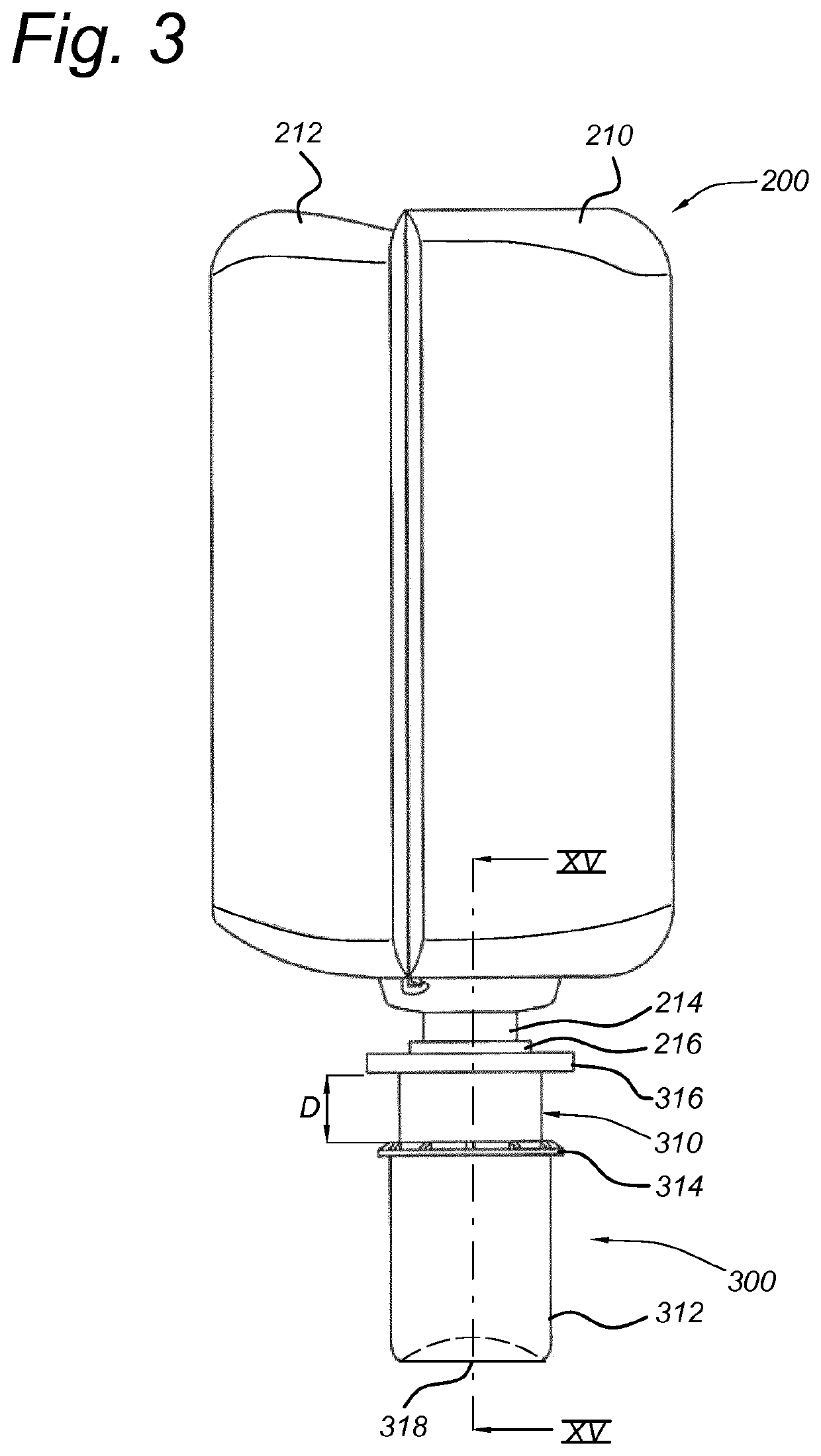 Plastomer spring with captive valve