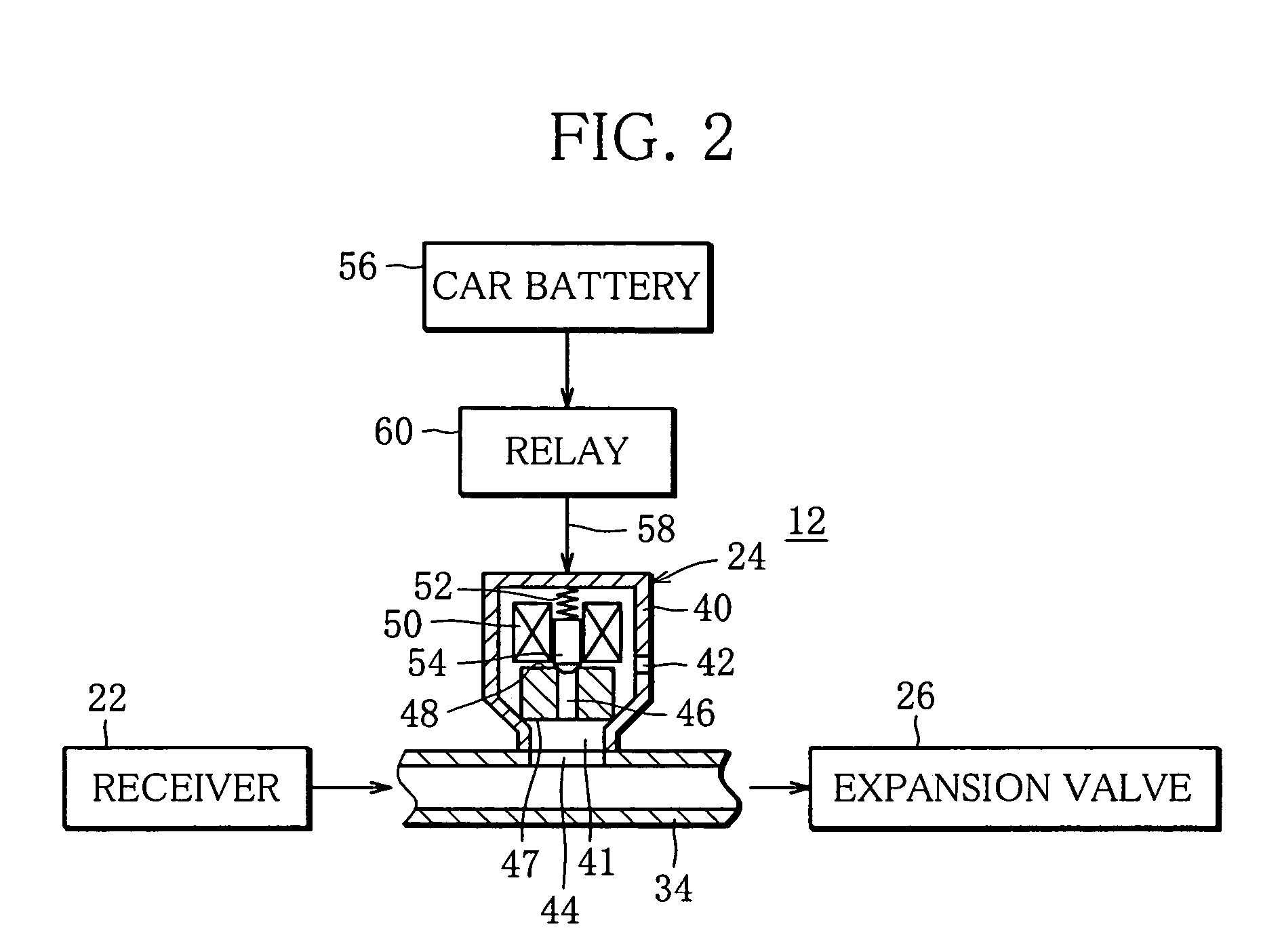 Air-conditioning system for vehicle