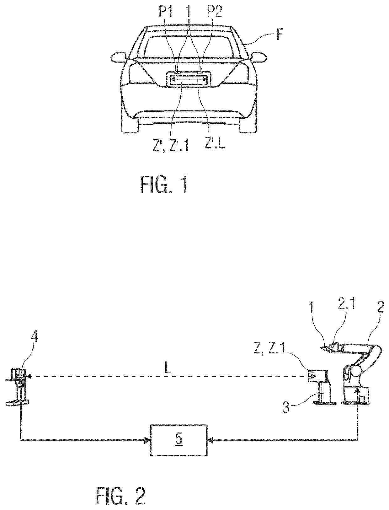 Method and Device for Photometrical Charting of a License Plate for a Vehicle