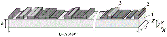 A far-field superdiffraction focusing lens based on a dielectric-metal strip structure array