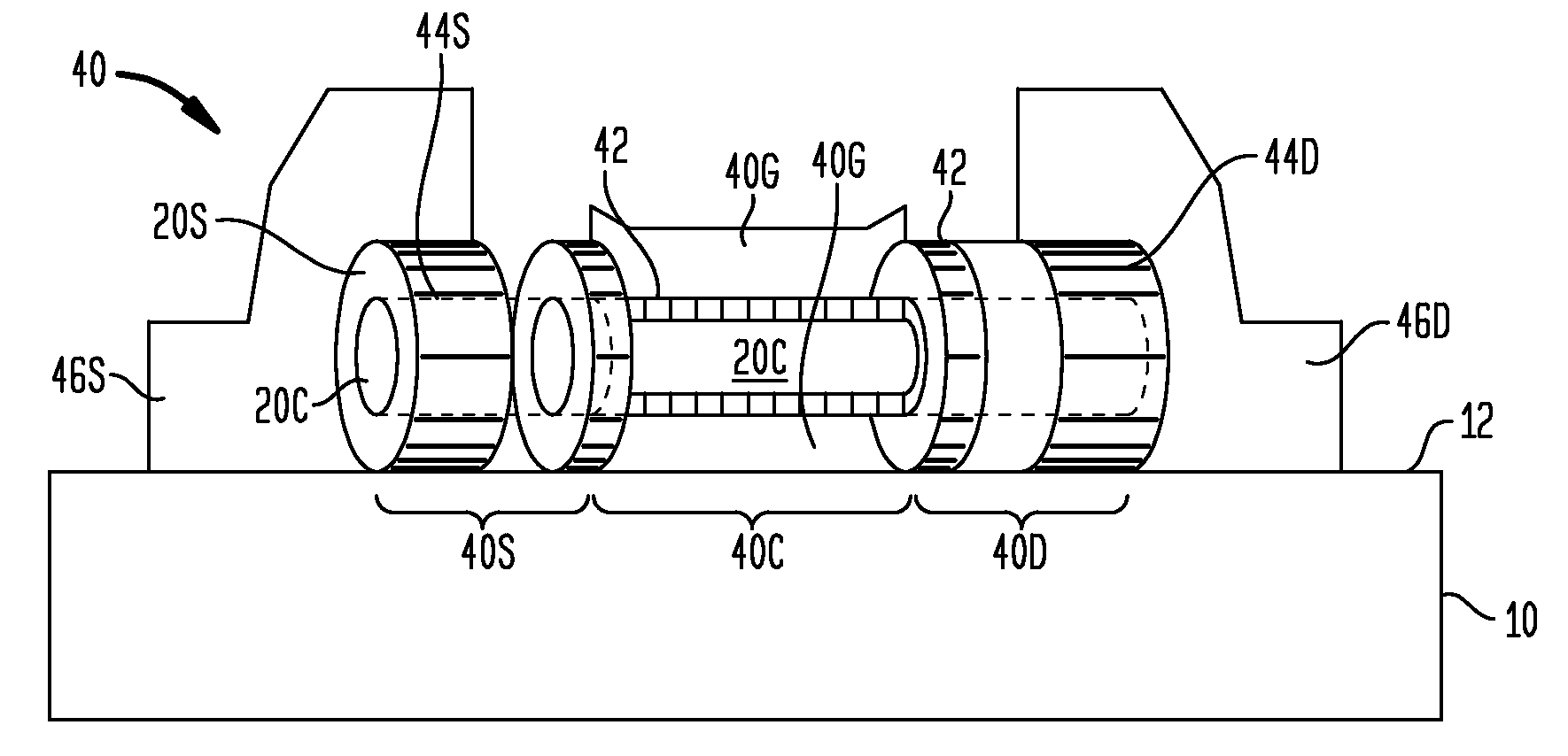 Semiconductor nanostructures, semiconductor devices, and methods of making same