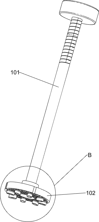 Device for automatically dipping iodine tincture with medical cotton swab