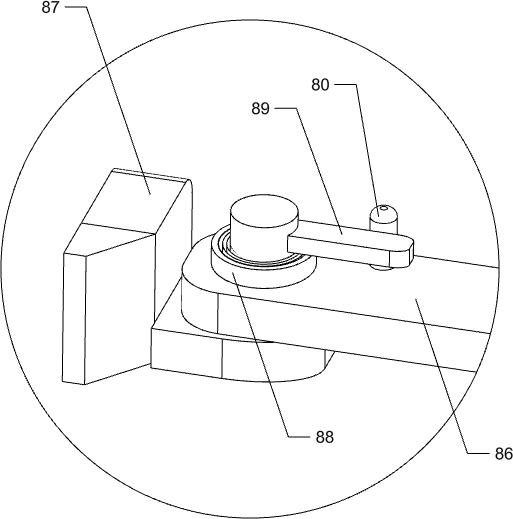 Device for automatically dipping iodine tincture with medical cotton swab