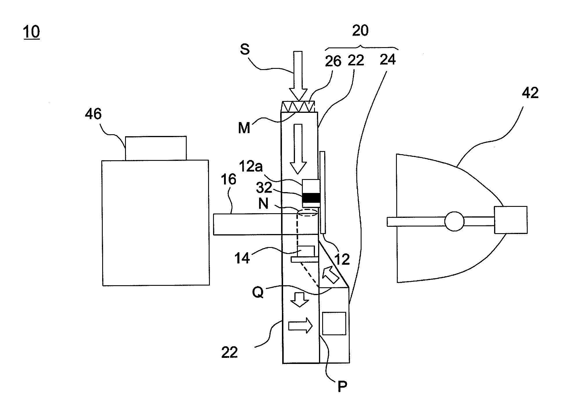 Heat dissipation module for optical projection system