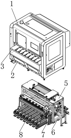 A dust spray treatment method