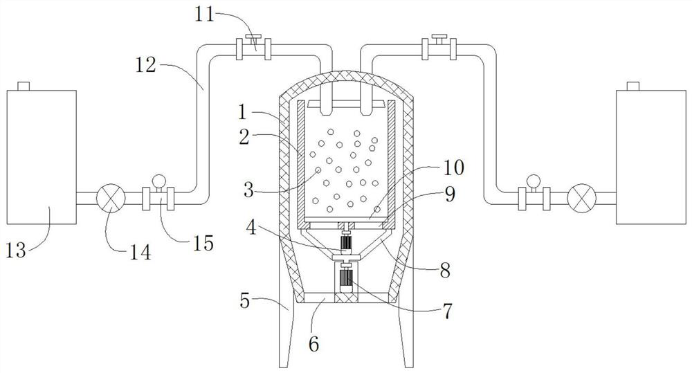 High-stability special ceramic preparation device