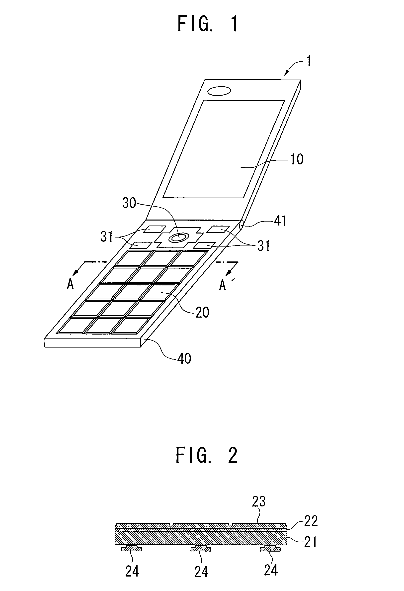 Touch screen-type input device