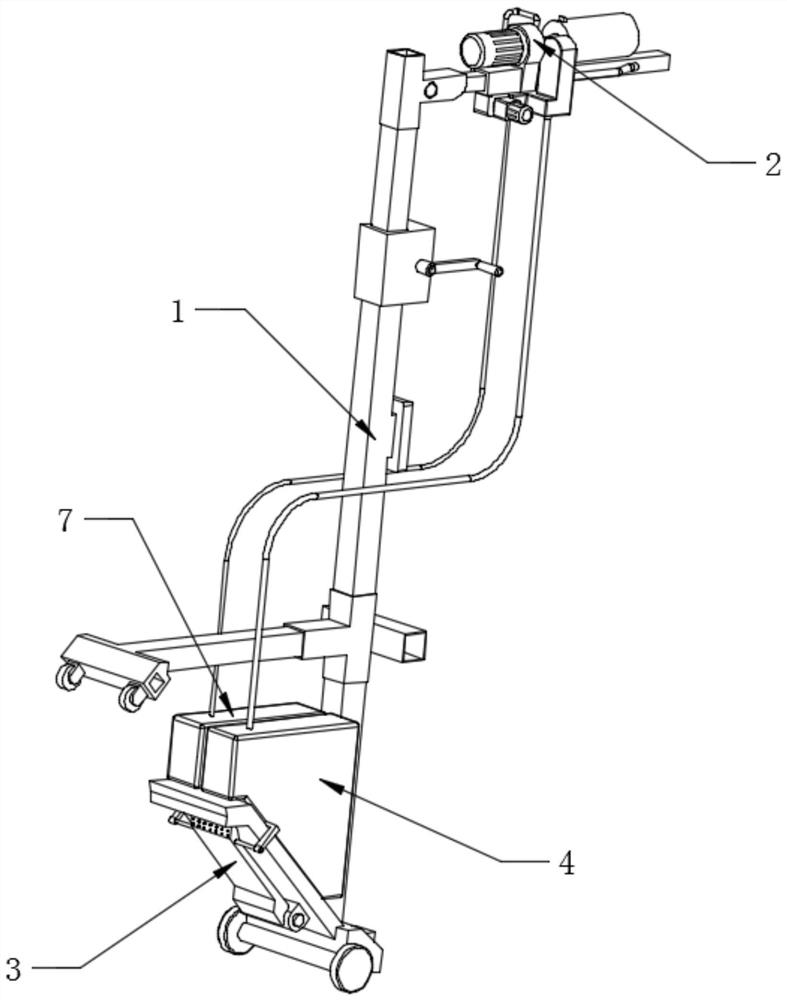 A construction drilling device