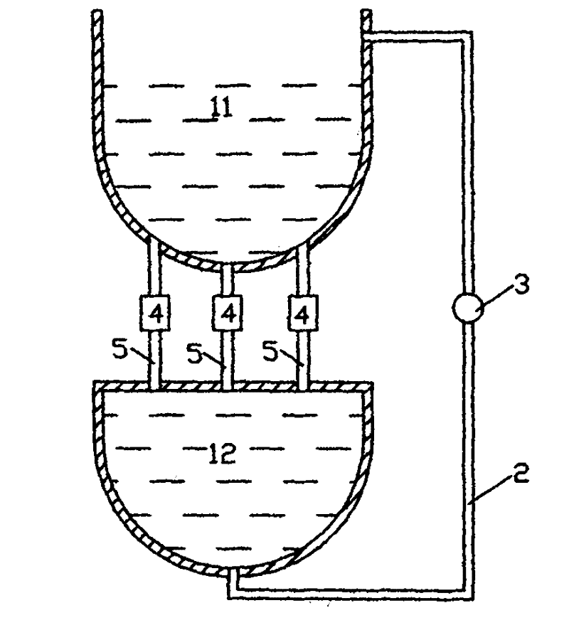 Circulation type drinking water magnetizing equipment