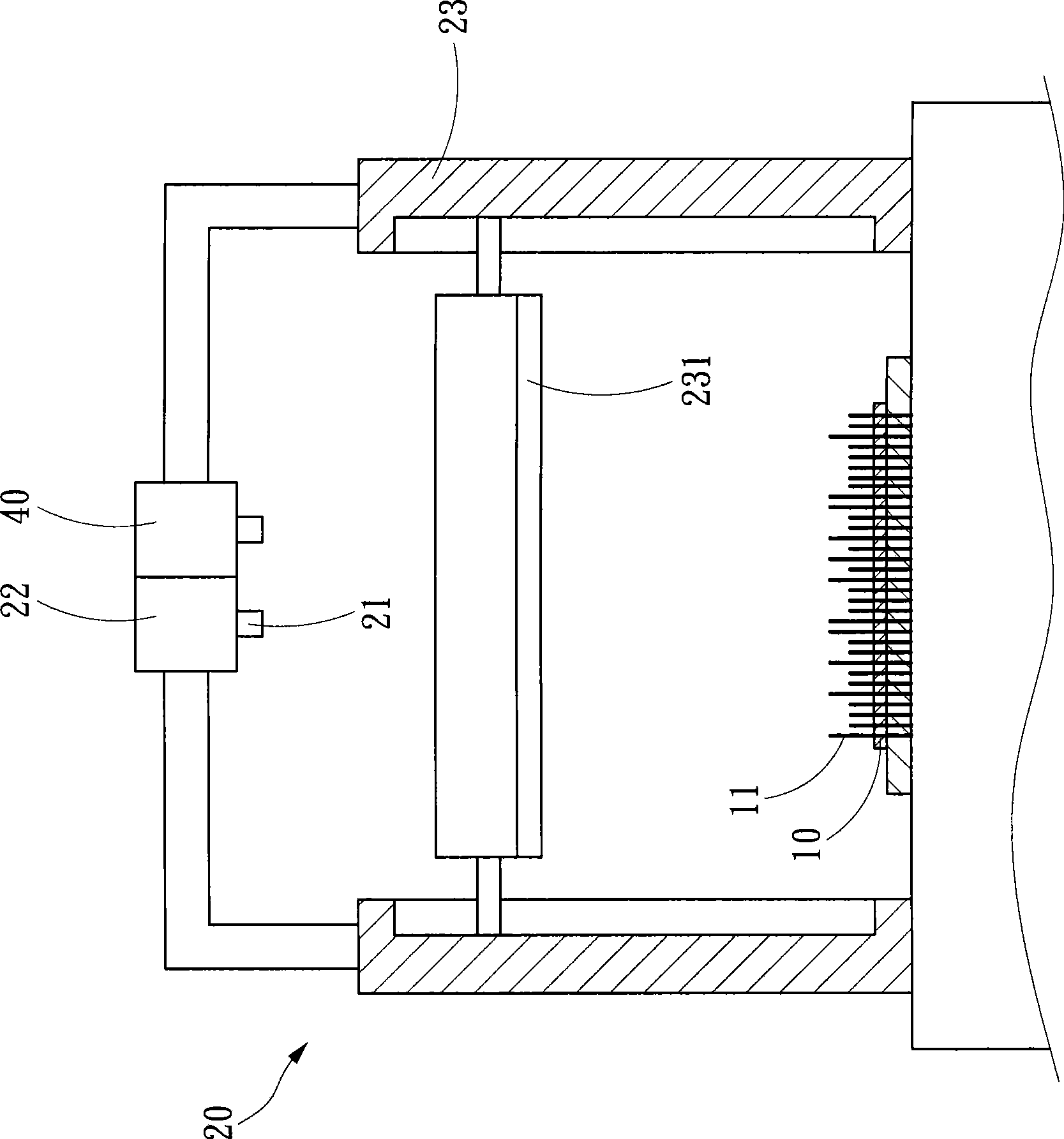Laser cleaning system and method thereof