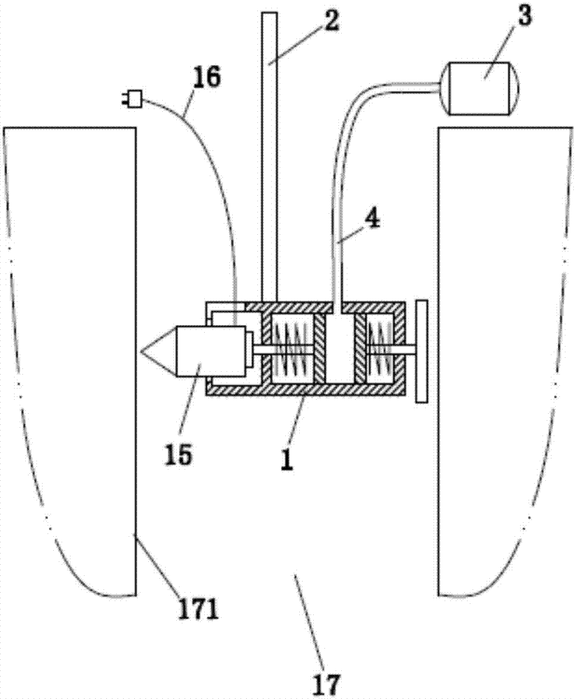 Improved burying apparatus