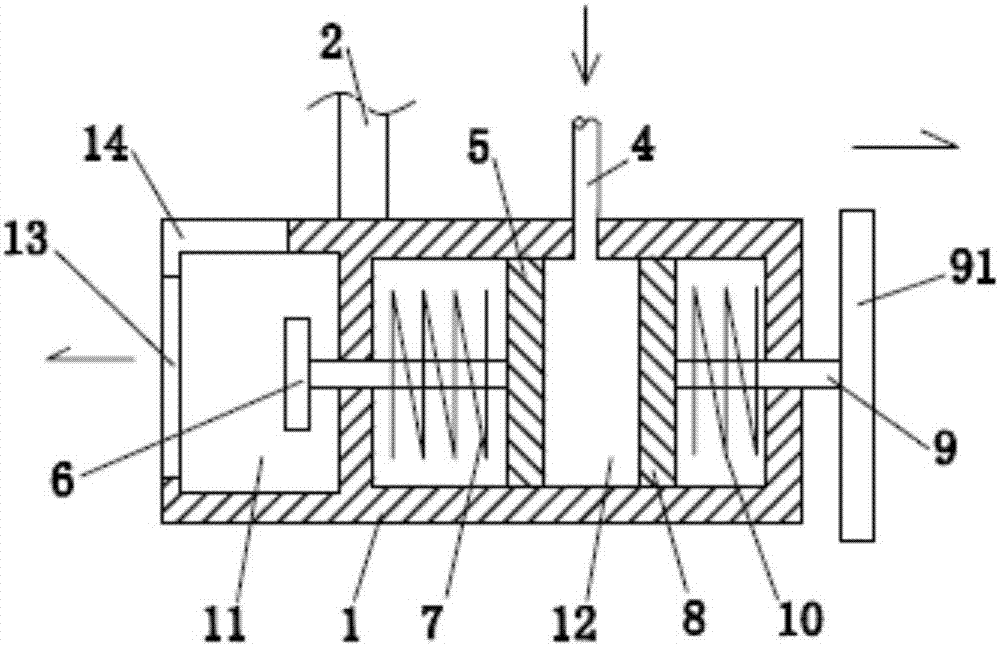 Improved burying apparatus