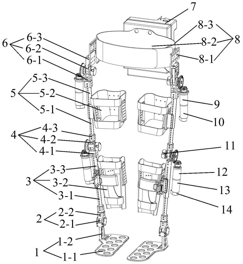 Motion control method suitable for exoskeleton robots