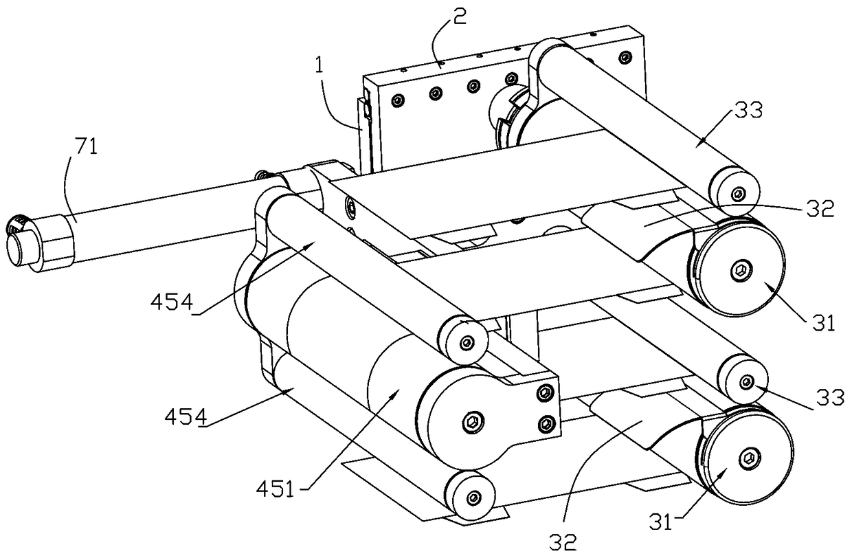 A tension buffer mechanism