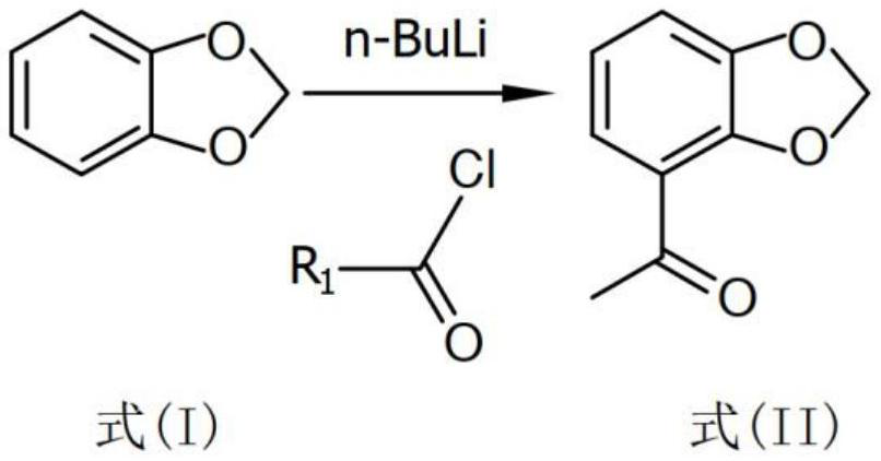 A kind of preparation method of 1-(7-bromobenzo[d][1,3]dioxol-4-yl)ethan-1-one