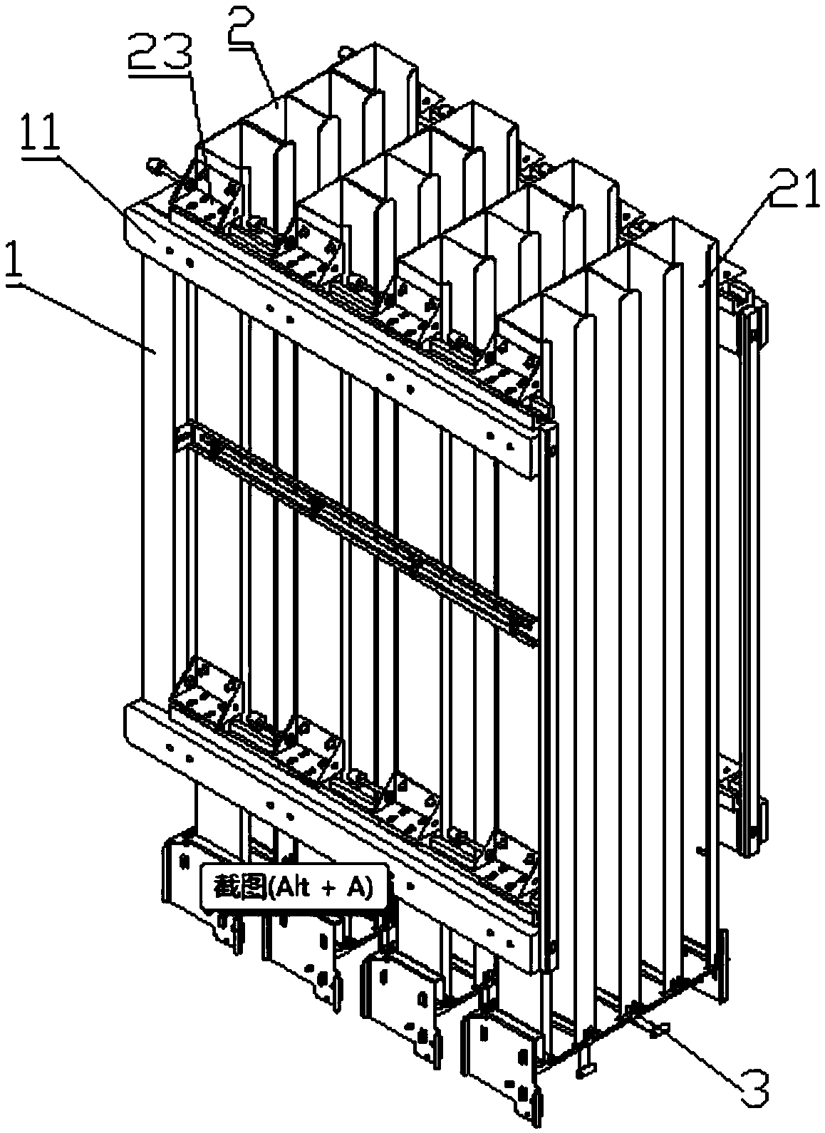Self-service delivery cabinet with linkage self-checking function