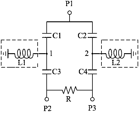 Miniature power divider based on high Q-value tunable active inductor