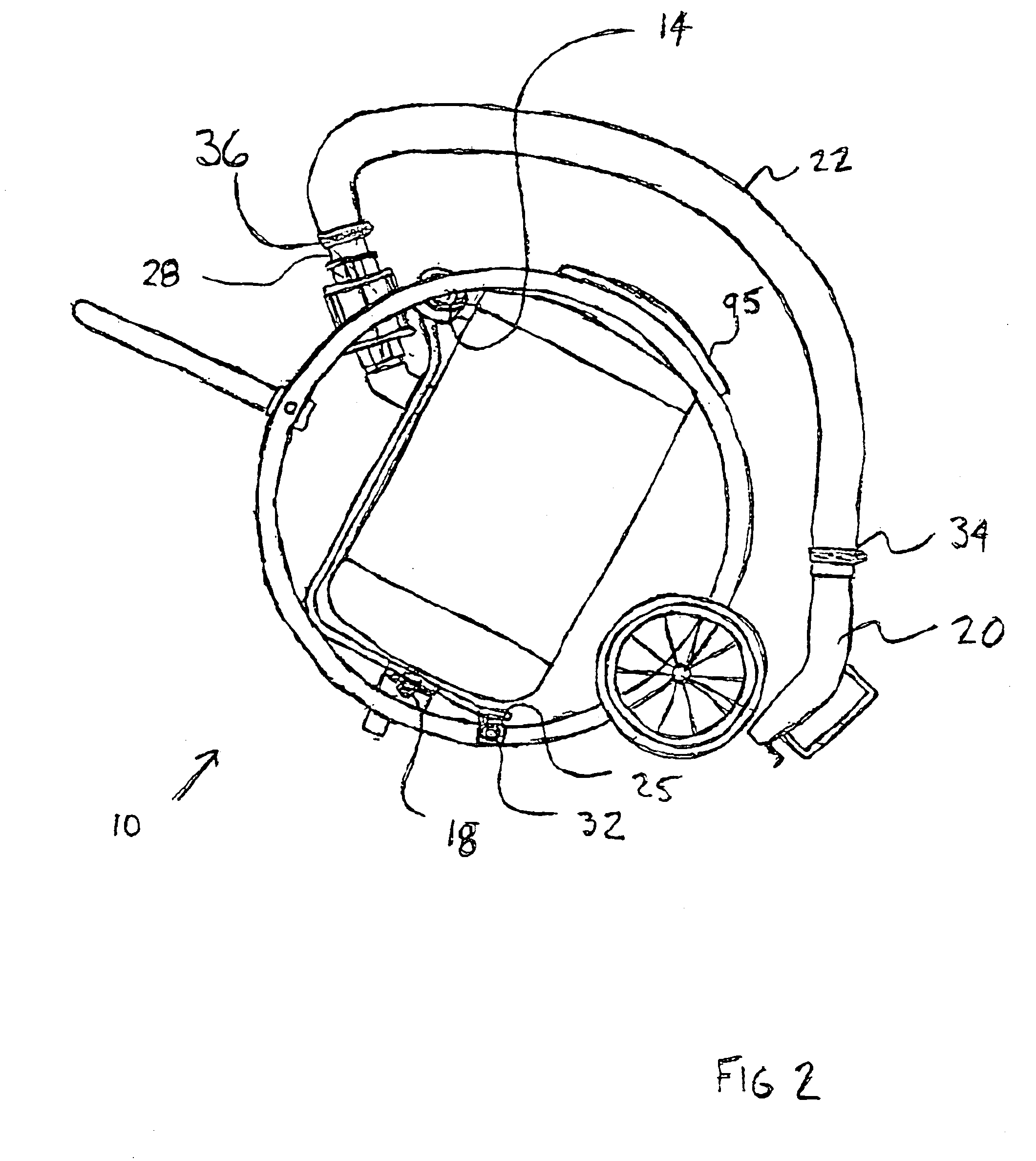 Inflating device for tires