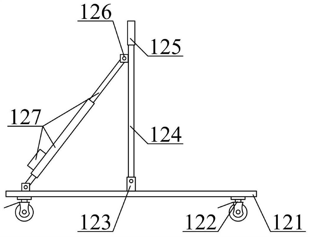 An adjustable environmental protection information collection device