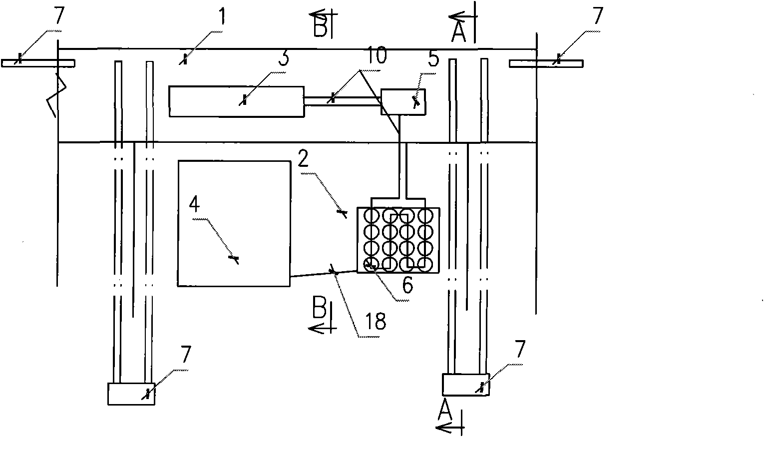 Rectifier chamber cooling system and method for cooling, air discharging and radiating of same