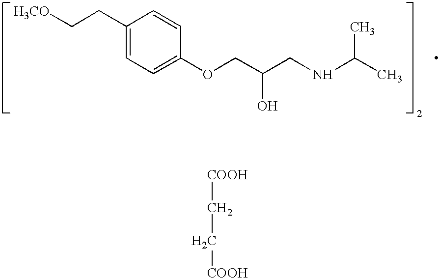 Extended release pharmaceutical formulation of metoprolol and process for its preparation