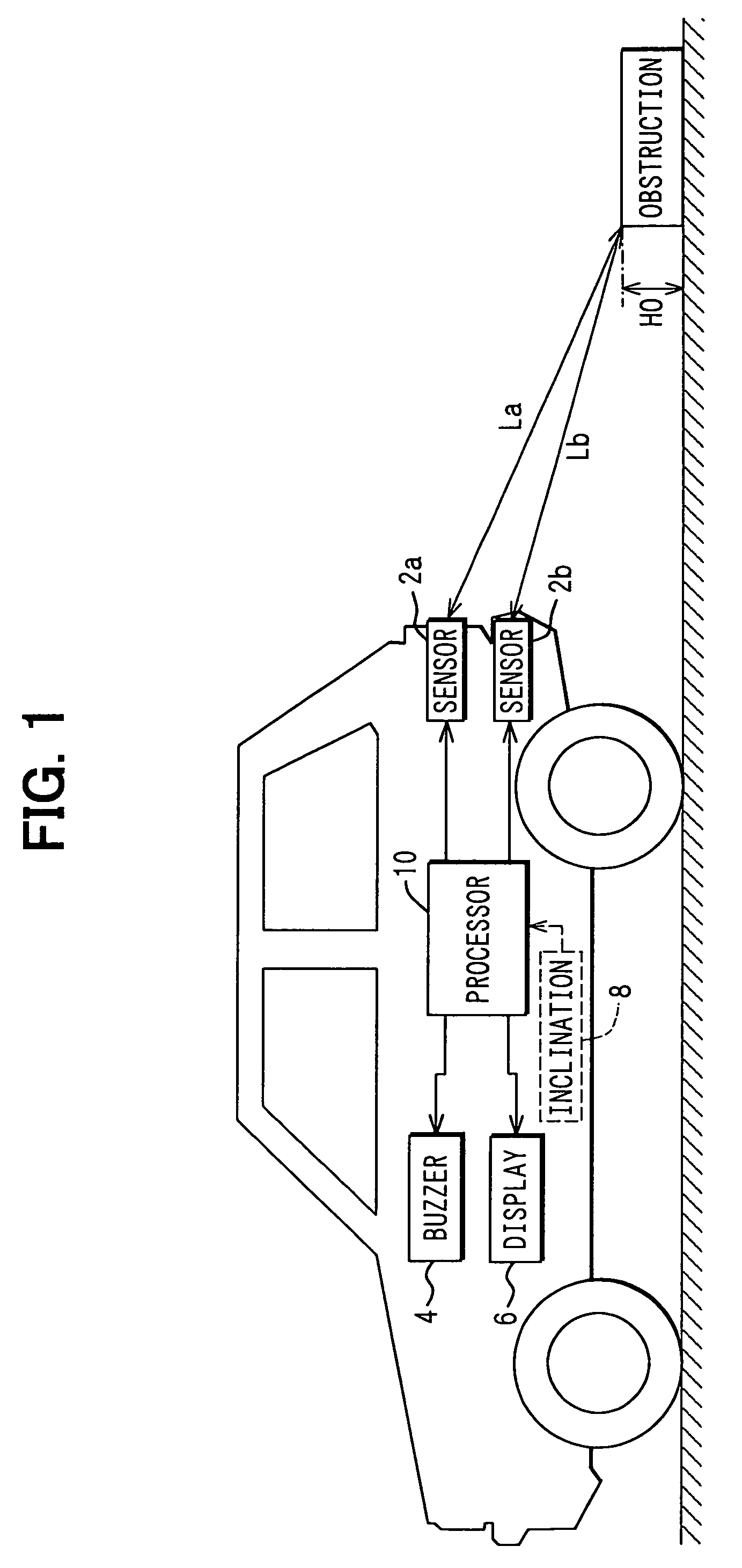 Driving assisting apparatus for vehicles