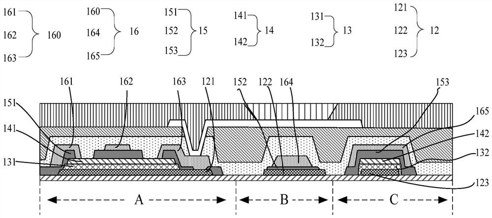 AMOLED display panel and preparation method thereof