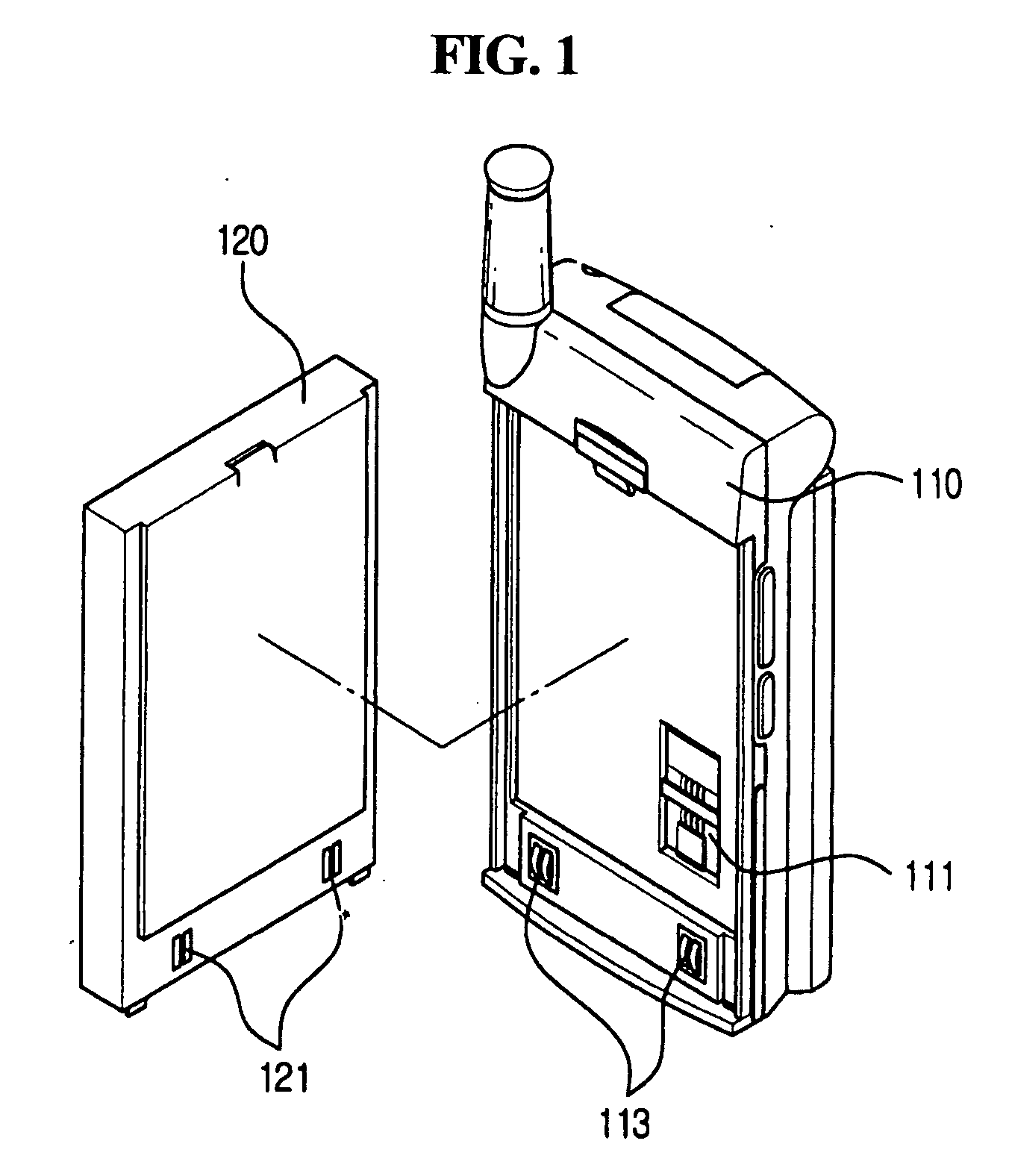 External device for mobile communication terminal and NFC method using the same