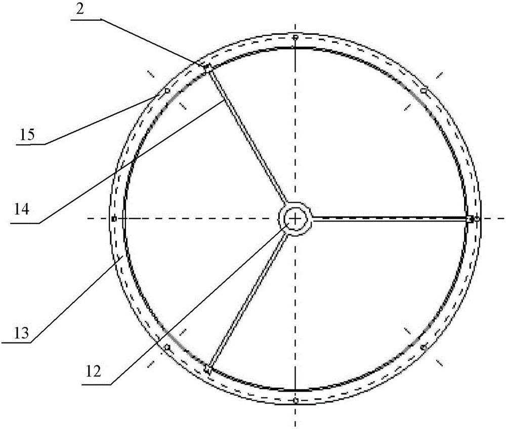 A support structure for a plane mirror on a motion platform