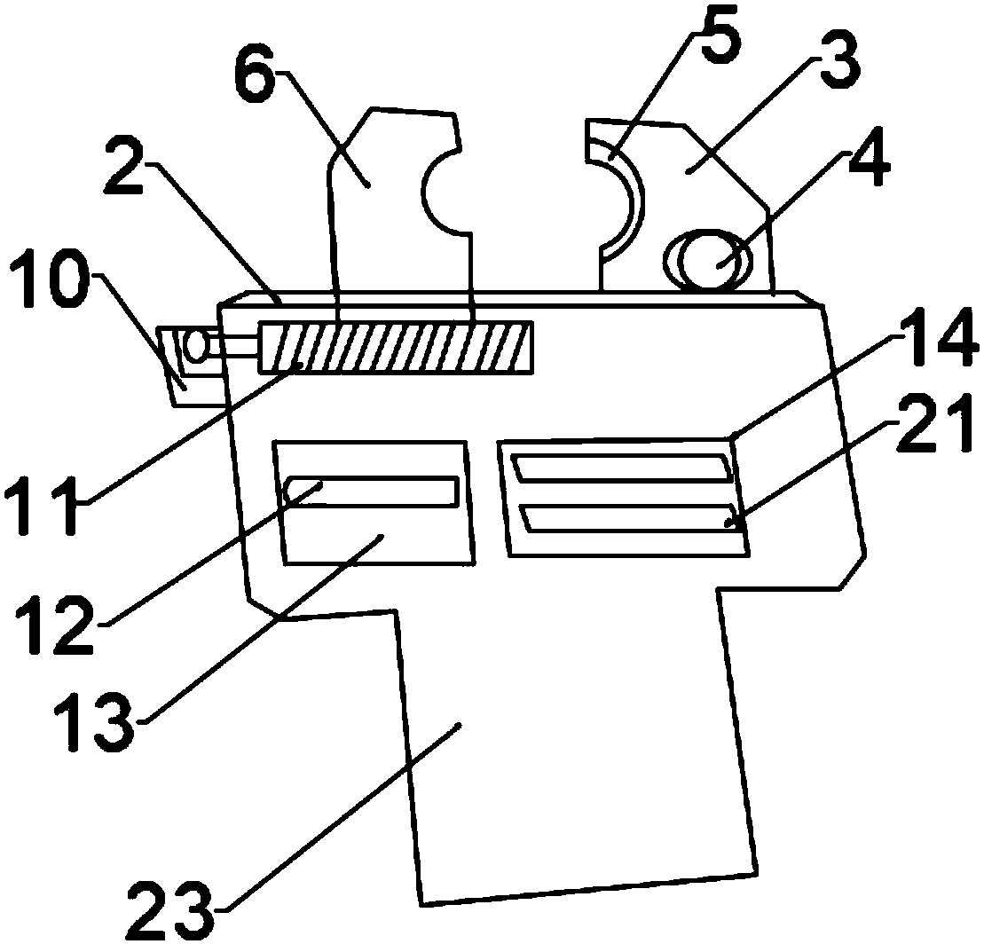 Anti-loose wire-clamping device used for low-voltage electric appliance