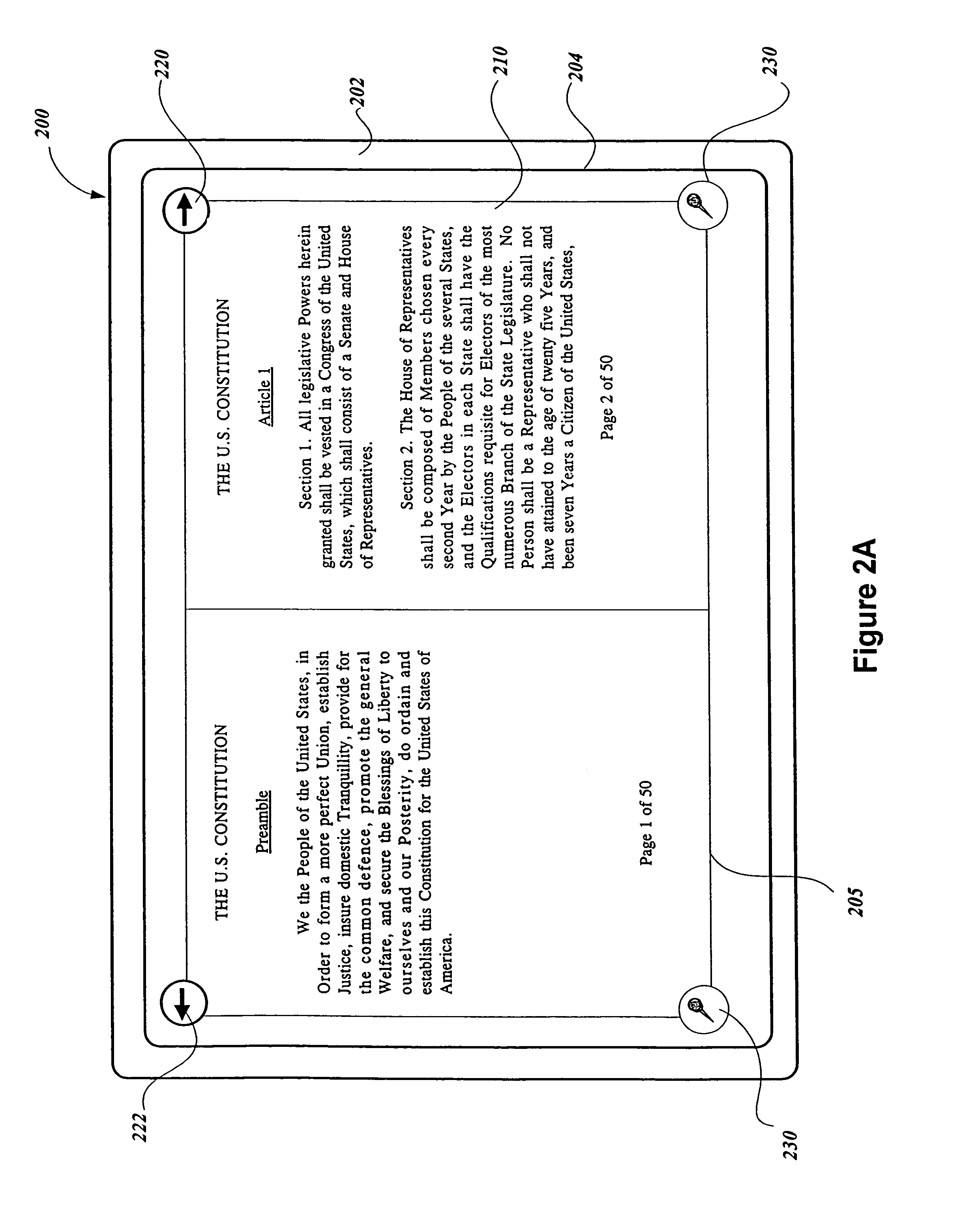 Methods and apparatus for displaying multiple contexts in electronic documents