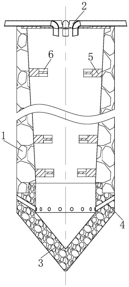 Concrete prefabricated foundation pile and construction method thereof