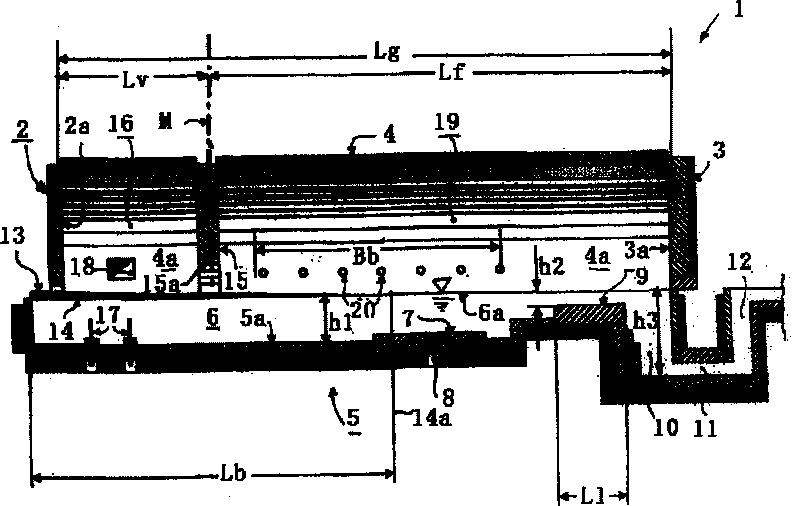 Glass melting furnace and method for melting glass