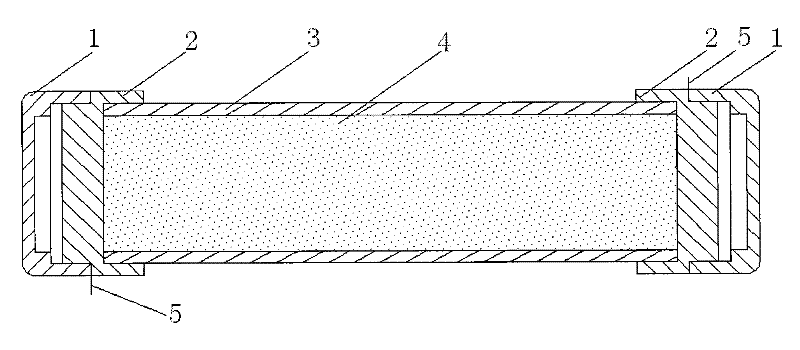 Novel molten salt temperature switch and preparation method thereof