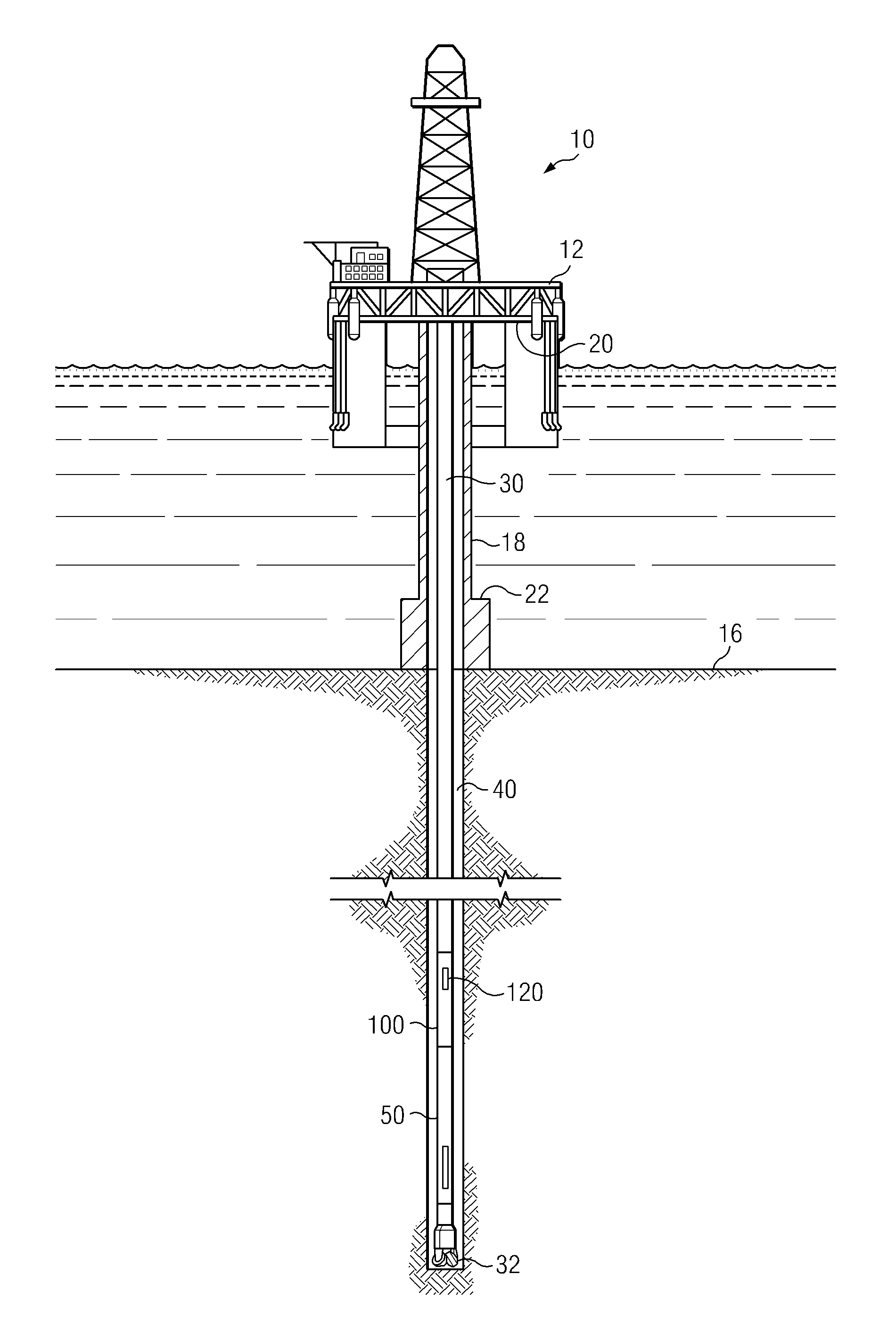 Downhole downlinking system employing a differential pressure transducer