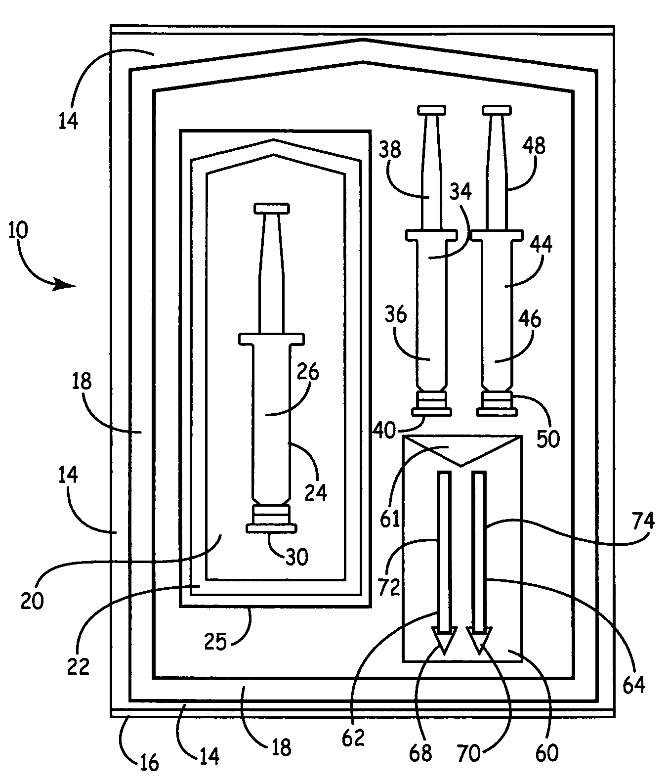 Surgical delivery system for medical sealant
