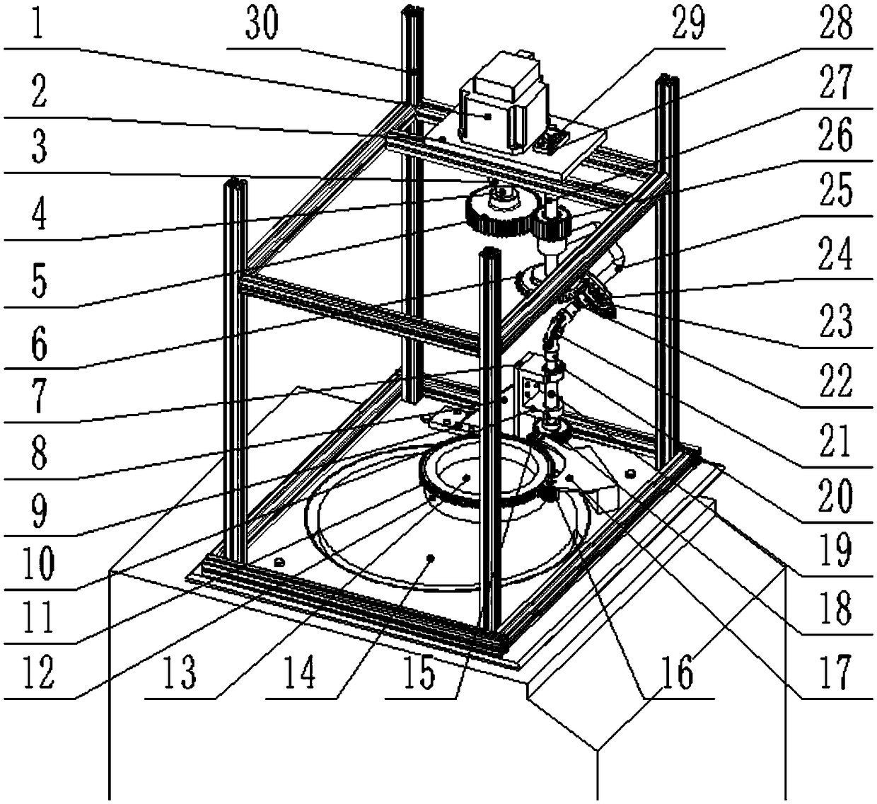 Novel high-precision shape-controlled plane grinding drive device