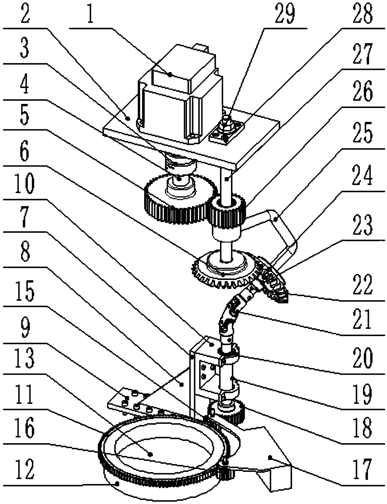 Novel high-precision shape-controlled plane grinding drive device