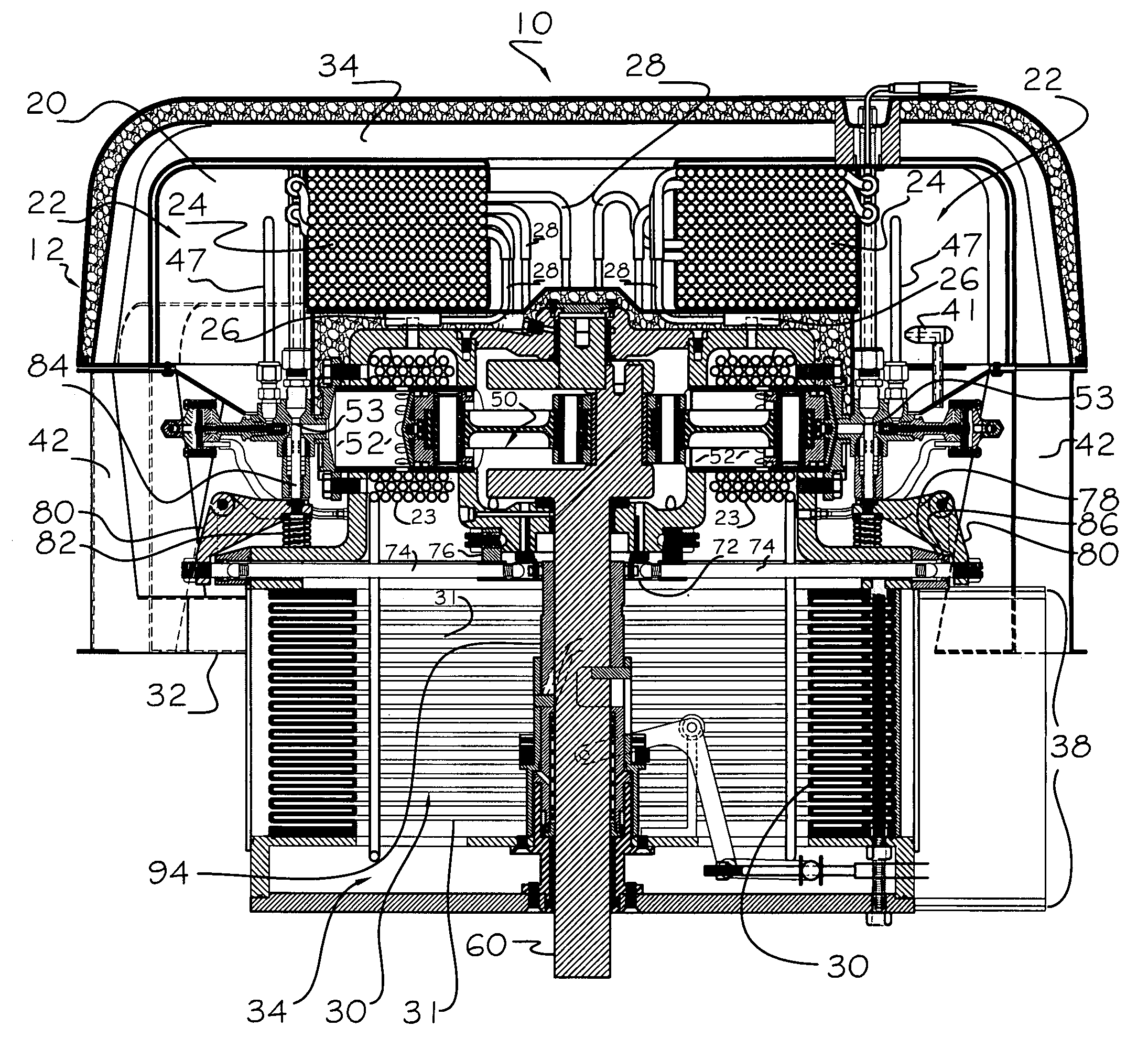 Engine reversing and timing control mechanism in a heat regenerative engine