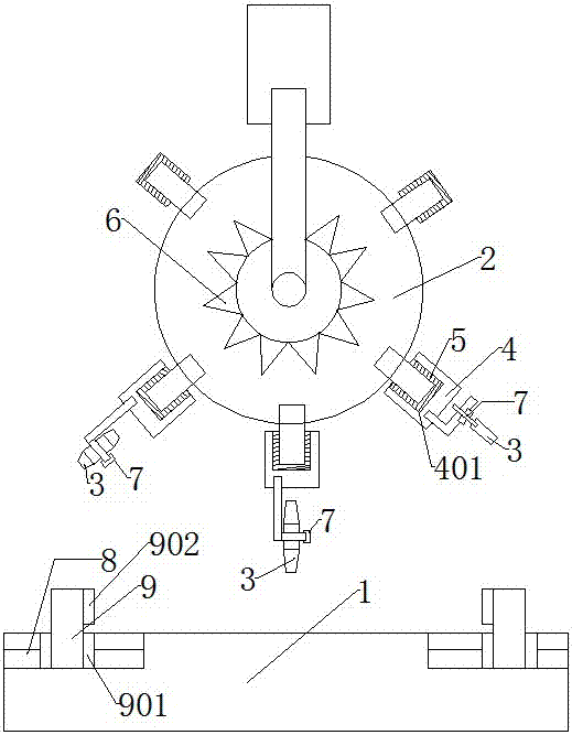 Composite milling cutter capable of completing one set of milling