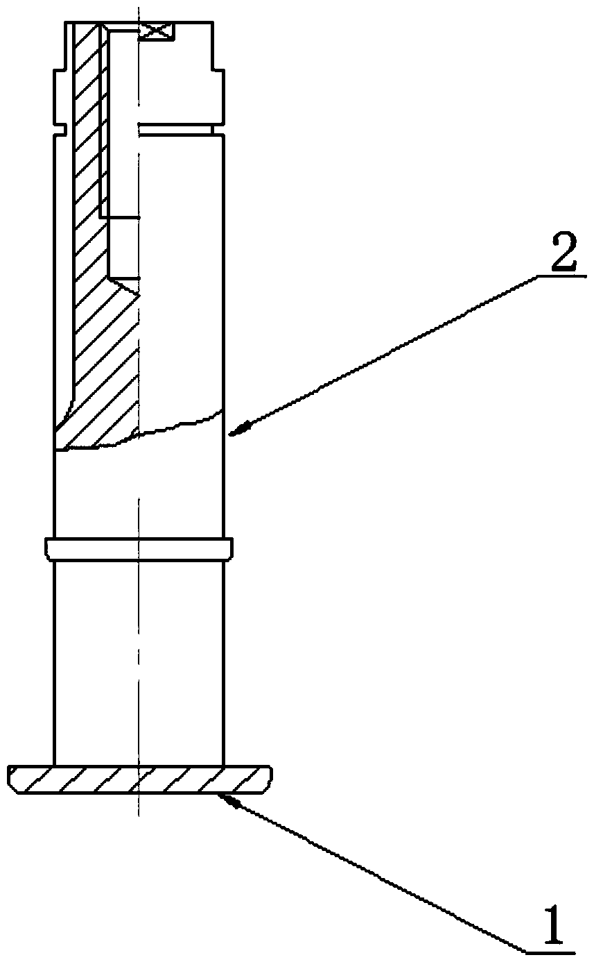 A conductive rod for a vacuum interrupter and a processing method thereof