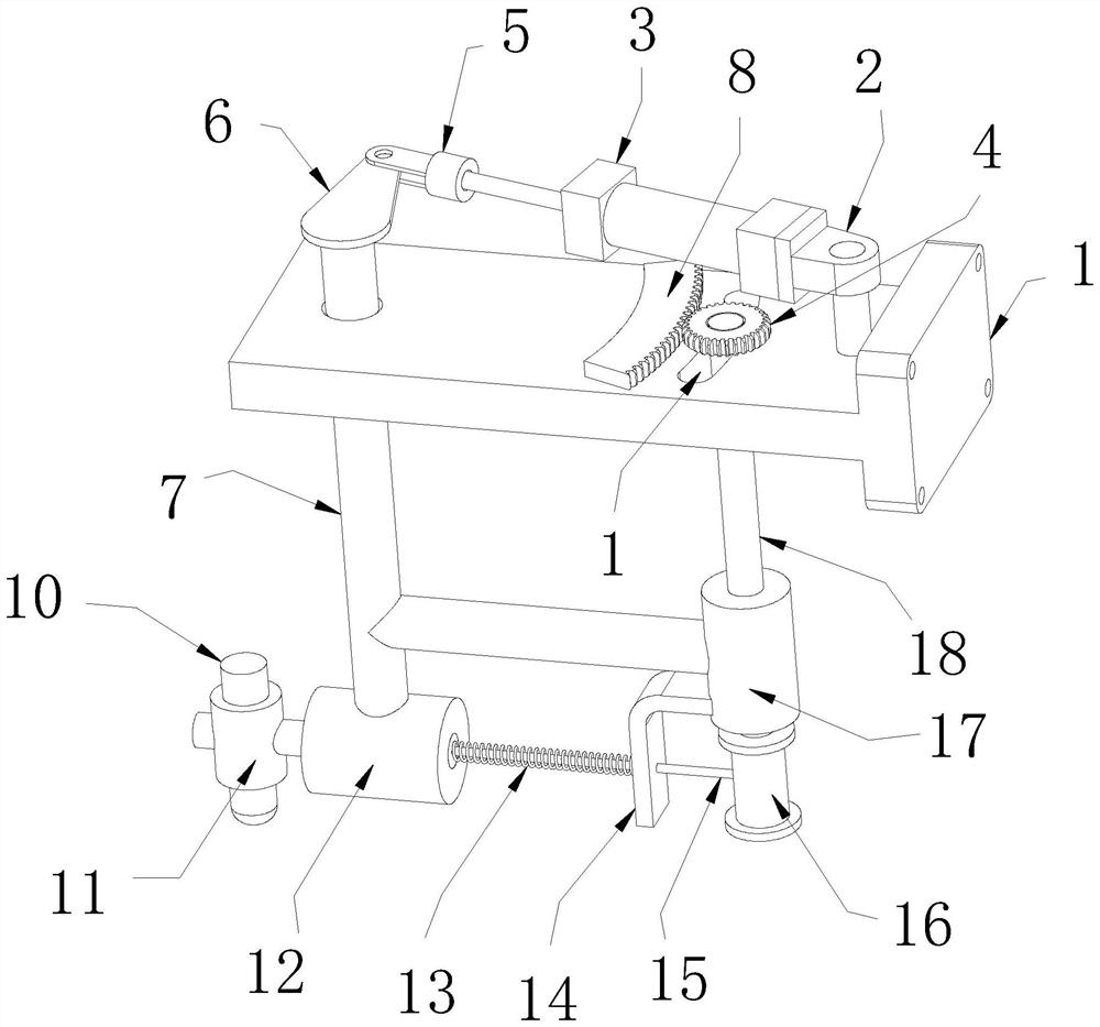 Vehicle-mounted center control plane glass cover plate flatness detection device