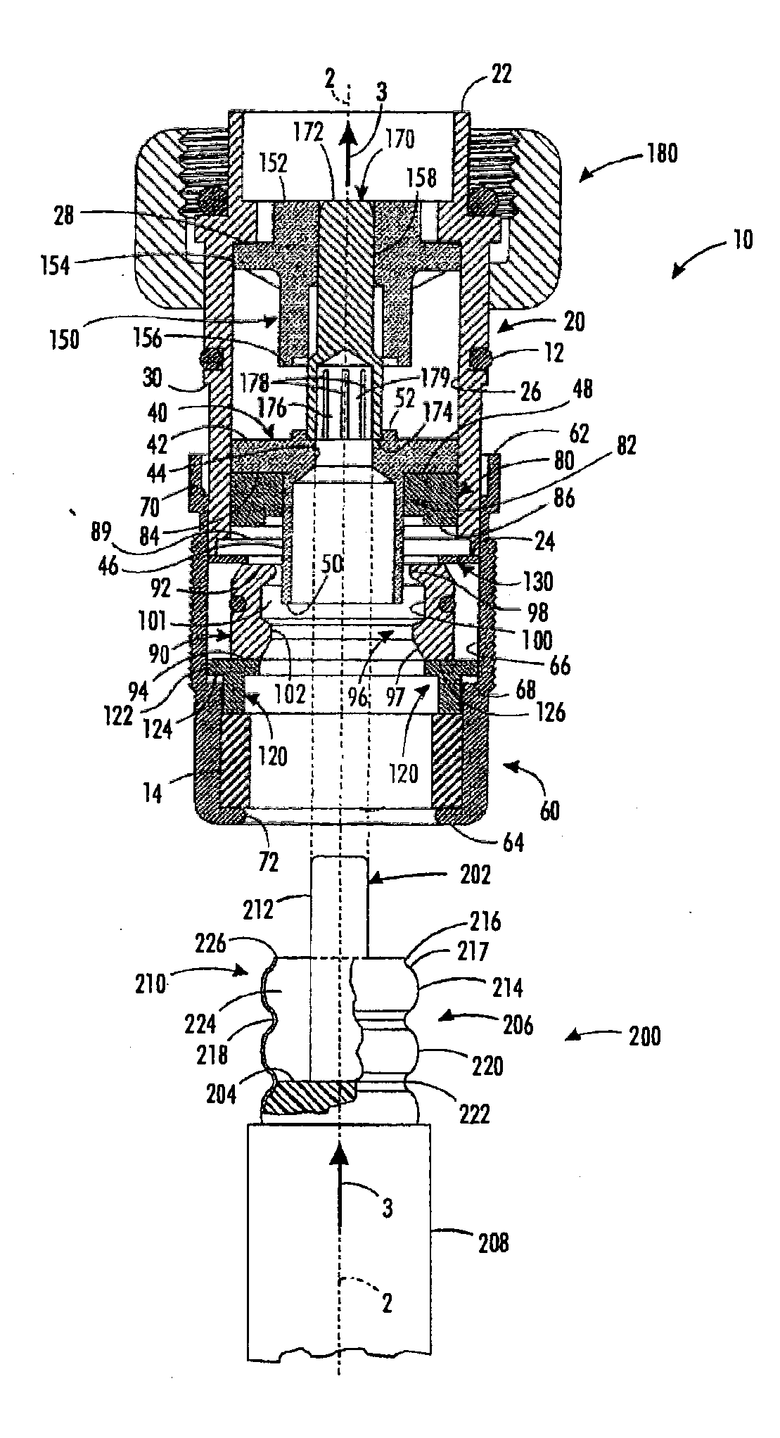 Integrated Retainer and Seal for Coaxial Cable Connector
