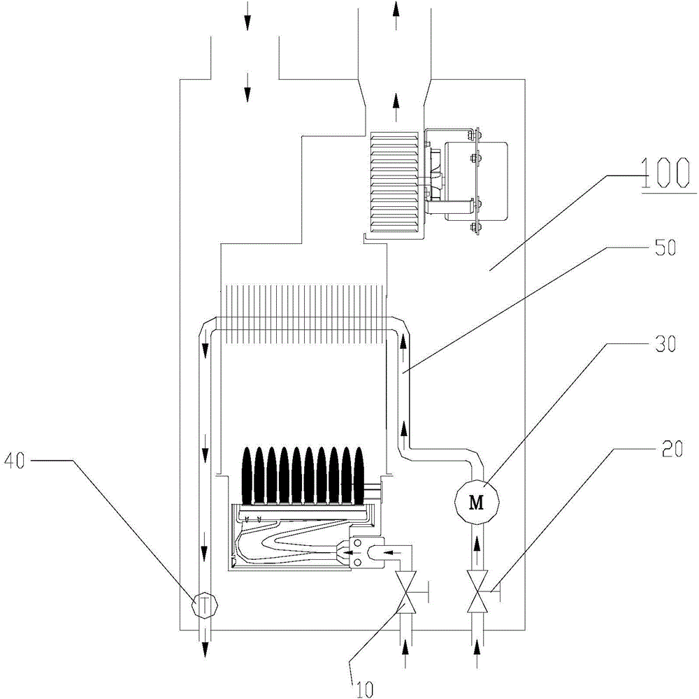 Gas water heater and control method thereof