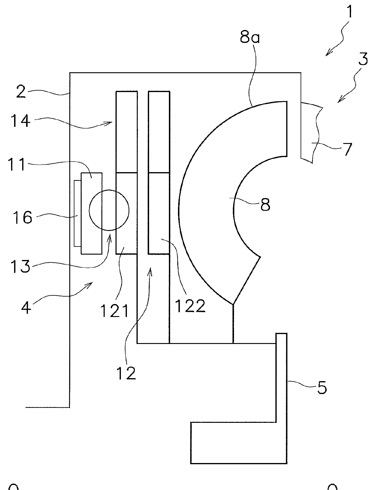 Torque fluctuation inhibiting device, torque converter and power transmission device