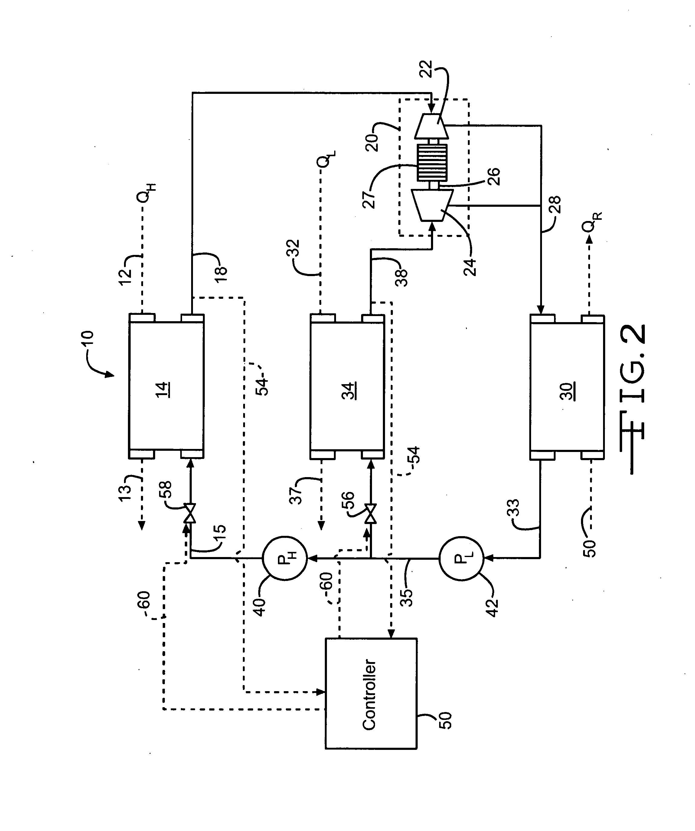 Energy recovery system using an organic rankine cycle