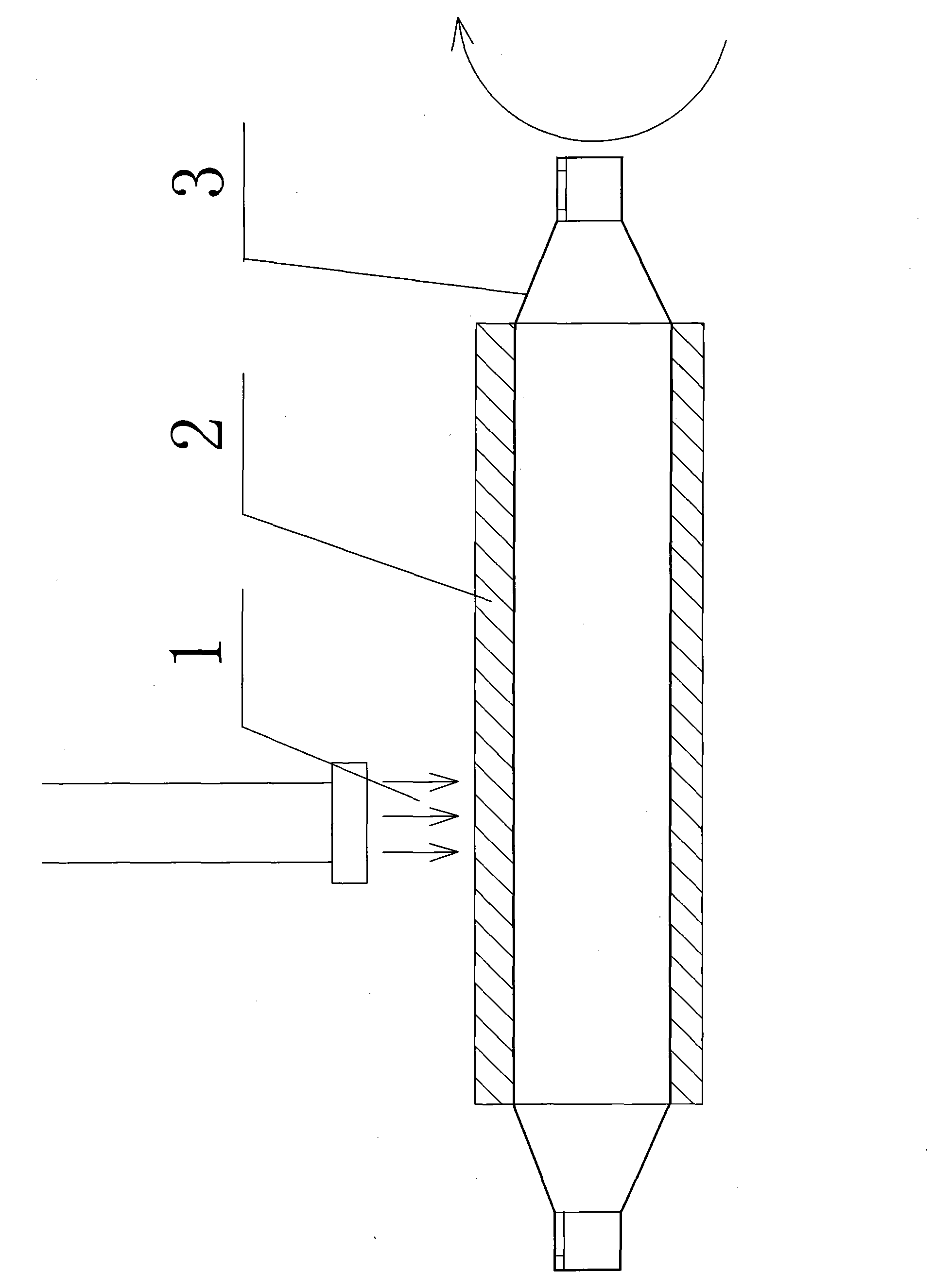 Radiation cross-linked polyethylene thermal expansion pipe and manufacturing method