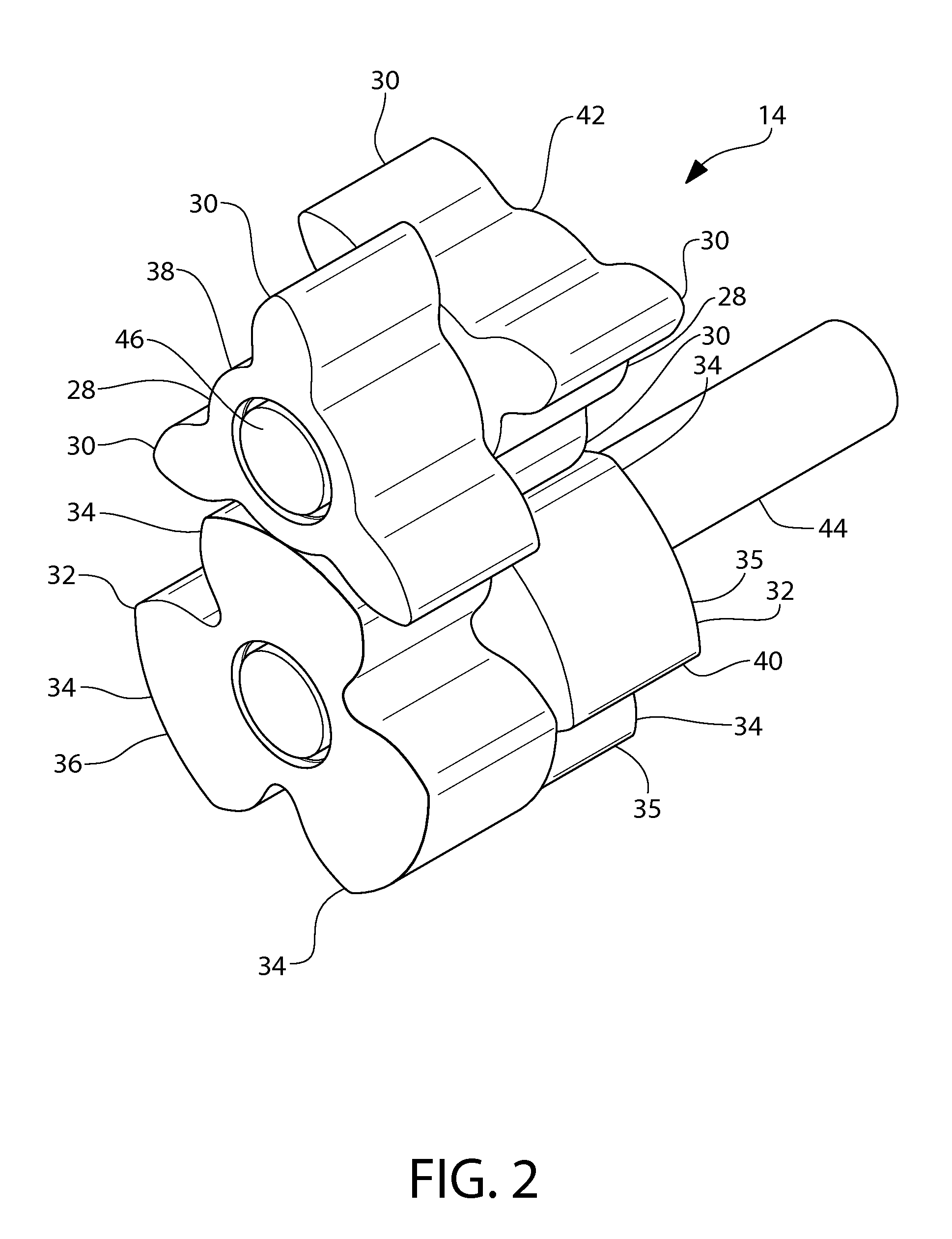 Toothed-Lobed Gear Pump